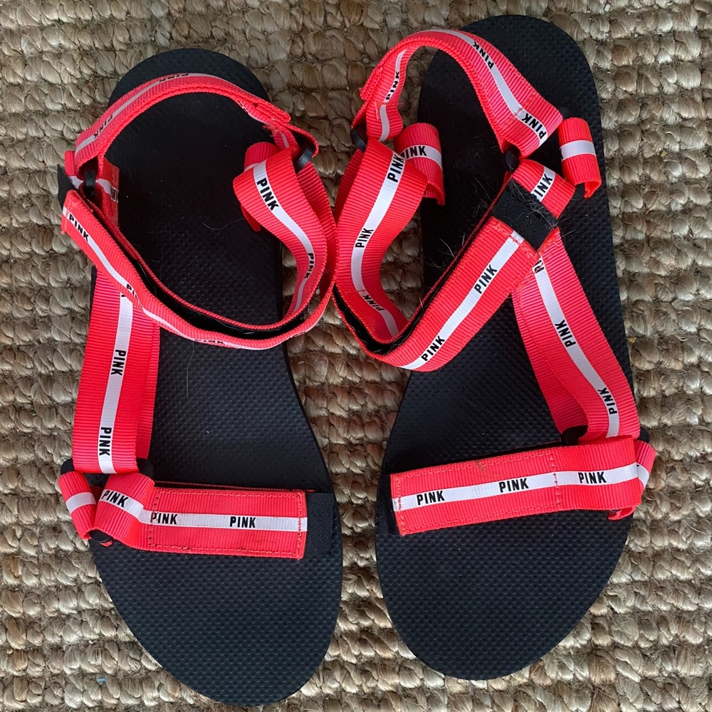 Pink! Victoria secret sandals